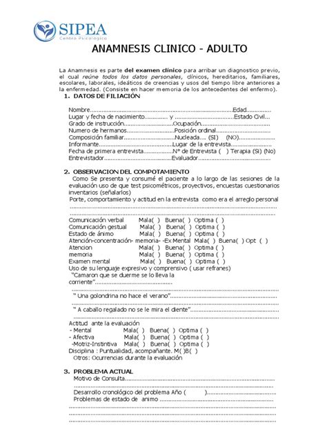 anamnesis significado|ejemplo de anamnesis de un paciente.